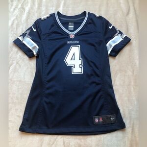 Nike Women's Navy and White Dallas Cowboys Jersey